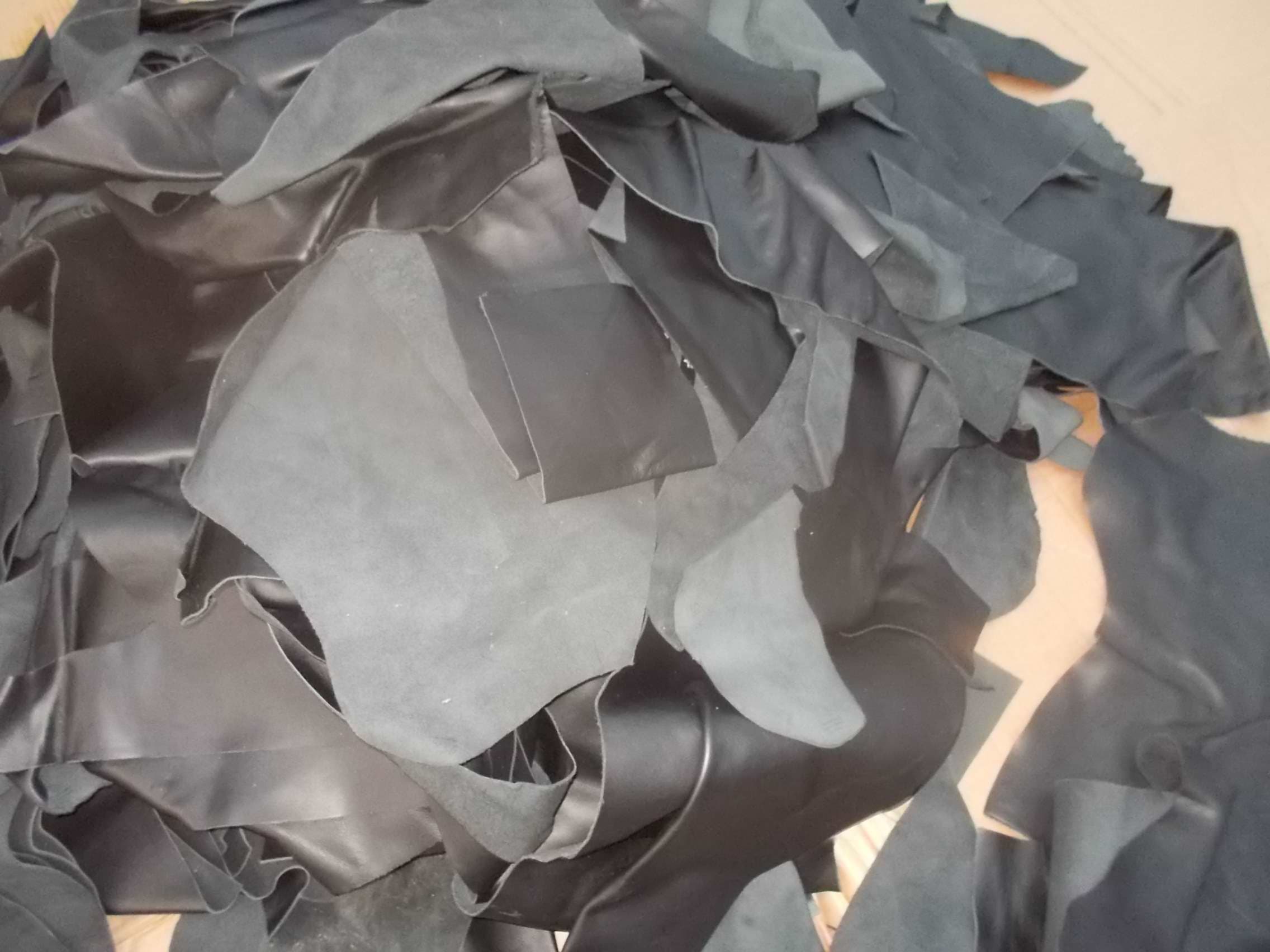 Leather Clippings Scrap